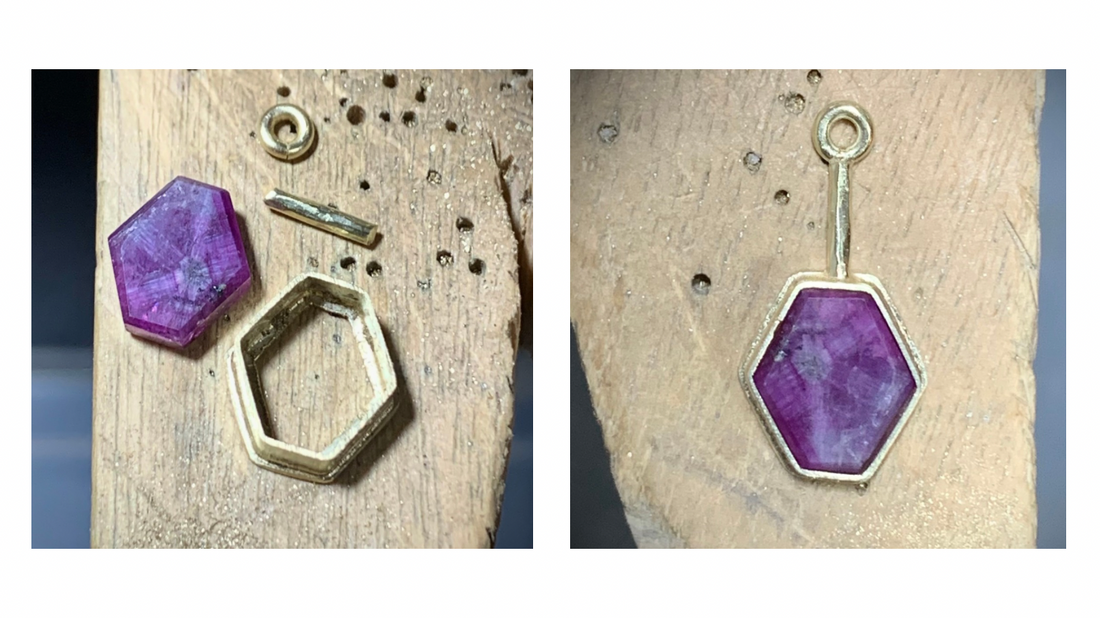 Trapiche Ruby Pendant